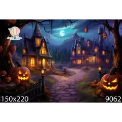 FUNDO FOTOGRÁFICO EM MALHA HALLOWEEN REF. 9062