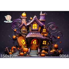 FUNDO FOTOGRÁFICO EM MALHA HALLOWEEN REF. 9064
