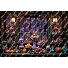 FUNDO FOTOGRÁFICO EM MALHA HALLOWEEN REF. 9067 - comprar online