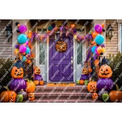 FUNDO FOTOGRÁFICO EM MALHA HALLOWEEN REF. 9071 - comprar online