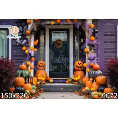 FUNDO FOTOGRÁFICO EM MALHA HALLOWEEN REF. 9072