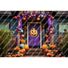 FUNDO FOTOGRÁFICO EM MALHA HALLOWEEN REF. 9076 - comprar online