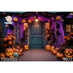 FUNDO FOTOGRÁFICO EM MALHA HALLOWEEN REF. 9077