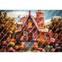FUNDO FOTOGRÁFICO EM MALHA HALLOWEEN REF. 9085 - comprar online