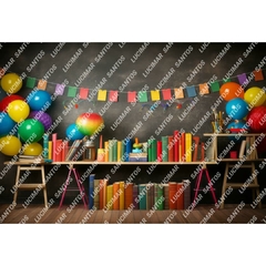 FUNDO FOTOGRÁFICO EM MALHA ESCOLAR REF. 9131 - comprar online