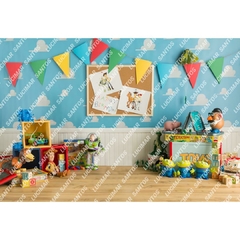 FUNDO FOTOGRÁFICO EM MALHA INFANTIL REF. 9161 - comprar online