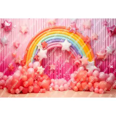 FUNDO FOTOGRÁFICO EM MALHA DIA MENINA REF. 9182 - comprar online