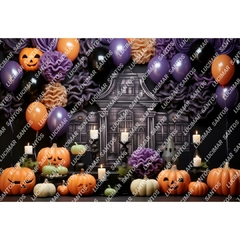 FUNDO FOTOGRÁFICO EM MALHA HALLOWEEN REF. 9187 - comprar online