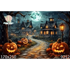 FUNDO FOTOGRÁFICO EM MALHA HALLOWEEN REF. 9061 - Lucimar Santos Fundos Fotográficos