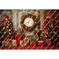 FUNDO FOTOGRÁFICO EM MALHA NATALINO REF. 9261 - comprar online