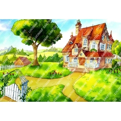 FUNDO FOTOGRÁFICO EM MALHA INFANTIL REF. 9276 - comprar online