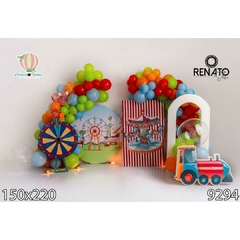 FUNDO FOTOGRÁFICO EM MALHA INFANTIL REF. 9294