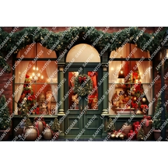 FUNDO FOTOGRÁFICO EM MALHA NATALINO REF. 9312 - comprar online