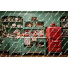 FUNDO FOTOGRÁFICO EM MALHA NATALINO REF. 9315 - comprar online