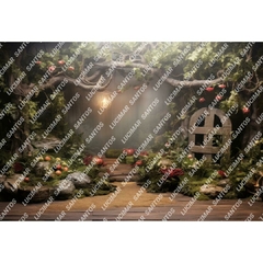 FUNDO FOTOGRÁFICO EM MALHA INFANTIL REF. 9333 - comprar online