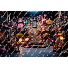 FUNDO FOTOGRÁFICO EM MALHA INFANTIL REF. 9337 - comprar online
