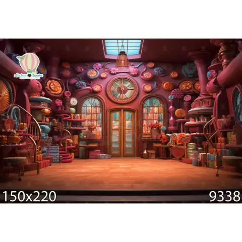 FUNDO FOTOGRÁFICO EM MALHA INFANTIL REF. 9338