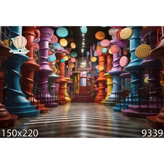 FUNDO FOTOGRÁFICO EM MALHA INFANTIL REF. 9339