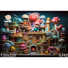 FUNDO FOTOGRÁFICO EM MALHA INFANTIL REF. 9342