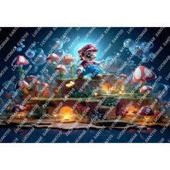 FUNDO FOTOGRÁFICO EM MALHA INFANTIL REF. 9345 - comprar online