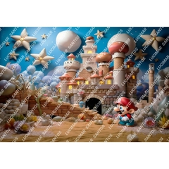 FUNDO FOTOGRÁFICO EM MALHA INFANTIL REF. 9346 - comprar online