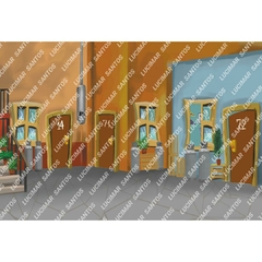 FUNDO FOTOGRÁFICO EM MALHA INFANTIL REF. 9355 - comprar online