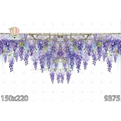 FUNDO FOTOGRÁFICO EM MALHA FLORAL REF. 9375