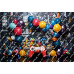 FUNDO FOTOGRÁFICO EM MALHA INFANTIL REF. 9394 - comprar online