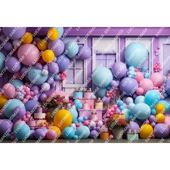 FUNDO FOTOGRÁFICO EM MALHA INFANTIL REF. 9404 - comprar online