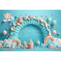 FUNDO FOTOGRÁFICO EM MALHA INFANTIL REF. 9420 na internet