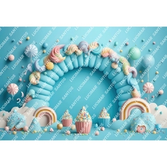 FUNDO FOTOGRÁFICO EM MALHA INFANTIL REF. 9420 - comprar online