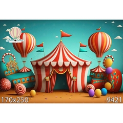 FUNDO FOTOGRÁFICO EM MALHA CIRCO REF. 9421 na internet
