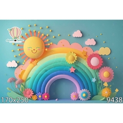 FUNDO FOTOGRÁFICO EM MALHA INFANTIL REF. 9438 na internet