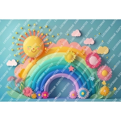FUNDO FOTOGRÁFICO EM MALHA INFANTIL REF. 9438 - comprar online