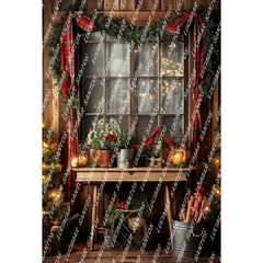 FUNDO FOTOGRÁFICO EM MALHA NATALINO REF. 9445 - comprar online