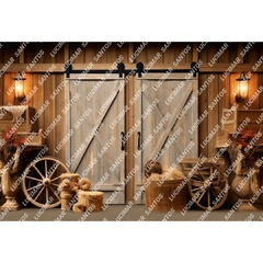 FUNDO FOTOGRÁFICO EM MALHA COUNTRY REF. 9452 - comprar online