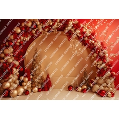 FUNDO FOTOGRÁFICO EM MALHA NATALINO REF. 9515 - comprar online
