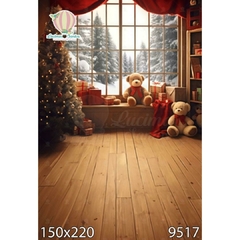 FUNDO FOTOGRÁFICO EM MALHA NATALINO REF. 9517 - comprar online