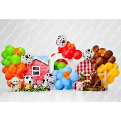 FUNDO FOTOGRÁFICO EM MALHA INFANTIL REF. 9595 - comprar online
