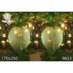 FUNDO FOTOGRÁFICO EM MALHA FLORESTA REF. 9653 na internet