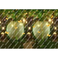 FUNDO FOTOGRÁFICO EM MALHA FLORESTA REF. 9653 - comprar online