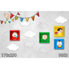 FUNDO FOTOGRÁFICO EM MALHA INFANTIL REF. 9663 na internet