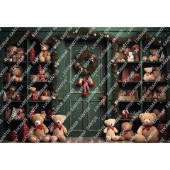 FUNDO FOTOGRÁFICO EM MALHA NATALINO REF. 9713 - comprar online