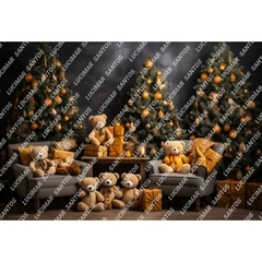 FUNDO FOTOGRÁFICO EM MALHA NATALINO REF. 9740 - comprar online