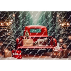 FUNDO FOTOGRÁFICO EM MALHA NATALINO REF. 9837 - comprar online