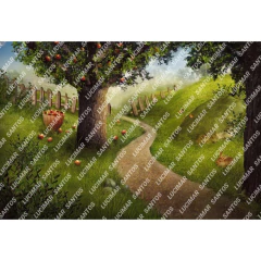 FUNDO FOTOGRÁFICO EM MALHA INFANTIL REF. 9877 - comprar online