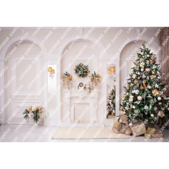 FUNDO FOTOGRÁFICO EM MALHA NATALINO REF. 9878 - comprar online