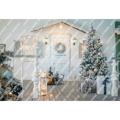 FUNDO FOTOGRÁFICO EM MALHA NATALINO REF. 9893 - comprar online