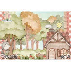FUNDO FOTOGRÁFICO EM MALHA INFANTIL REF. 9914 - comprar online