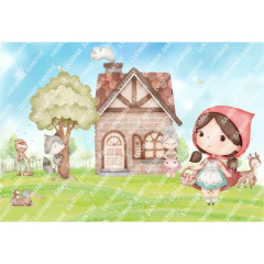 FUNDO FOTOGRÁFICO EM MALHA INFANTIL REF. 9970 - comprar online